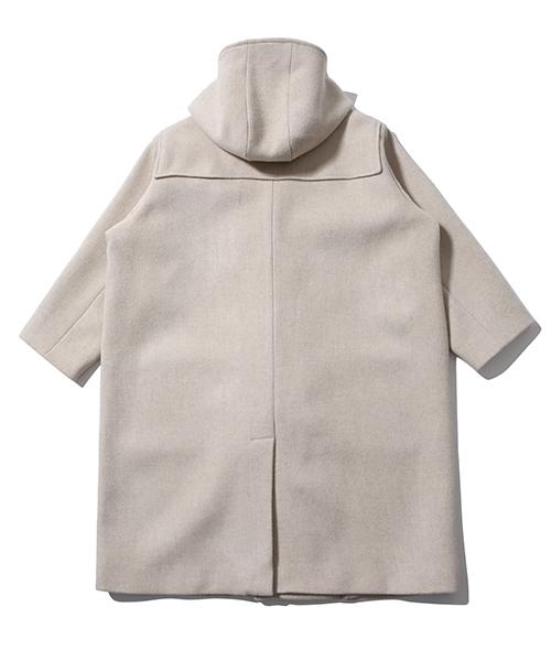 Malen Unisex Duffle Coat Oatmeal