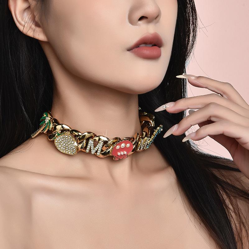 Original Full Diamond Unisex Hip-Hop Necklace – Trendy Style Seen In Live Broadcast