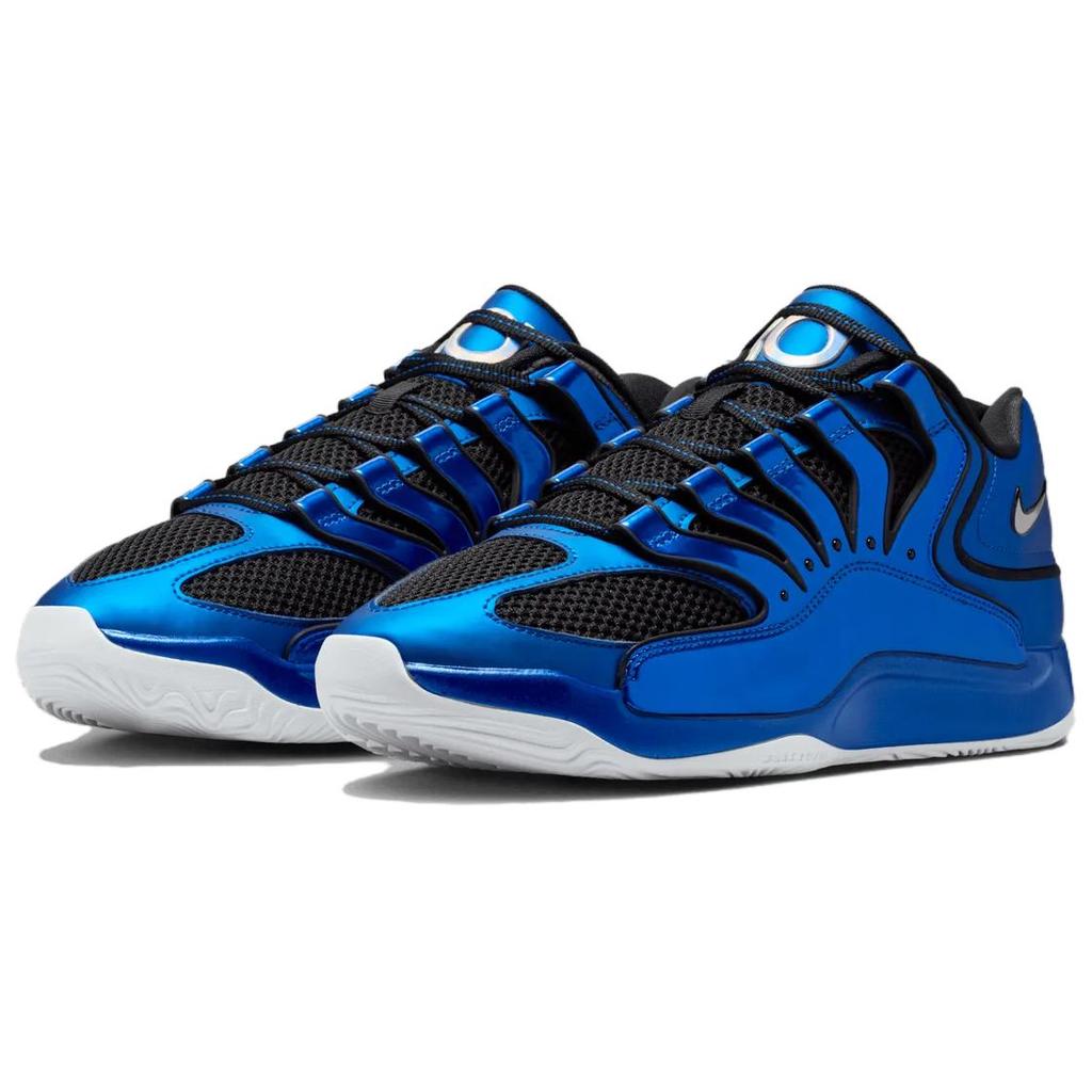 Nike KD 18 EP Premium Comfortable Supportive Grip Rebound Basketball Shoes Men Basketball Shoes Blue IB6683-400