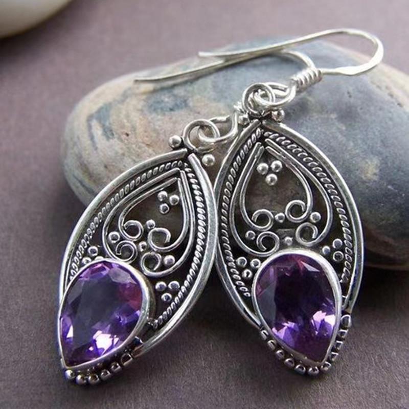 Exquisite artificial earrings, the perfect choice for women s daily wear серебряный