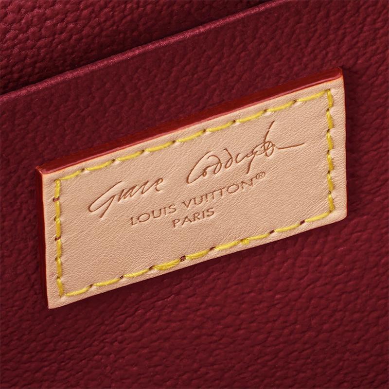 Louis Vuitton X Grace Coddington Catogram Meowgram Coated Canvas Mini Makeup Bag Women makeup bag Beige M15170