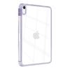 For iPad (2025)/10.9 (2022) Case Clear TPU Tablet Protective Cover with Pen Slot
