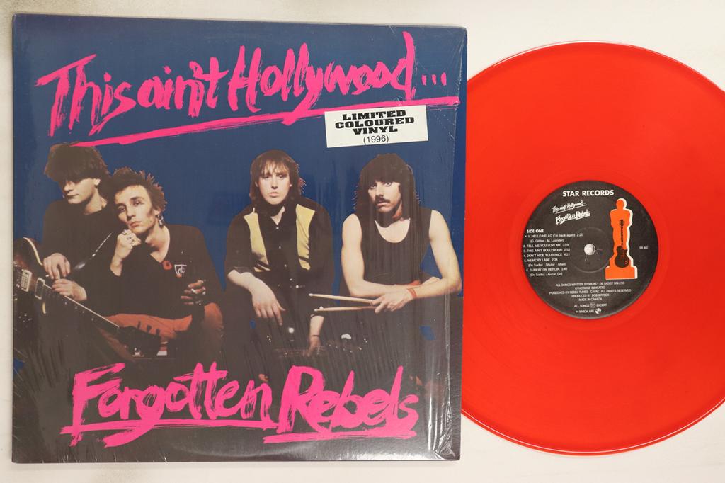 LP Record FORGOTTEN REBELS - This Ain't Hollywood... SR002 STAR 1996 Canada Rock Used
