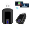 AB025-E CarPlay Android Auto 2 In 1 Wireless Adapter Bluetooth-Compatible WiFi Wired To Wireless Car Converter