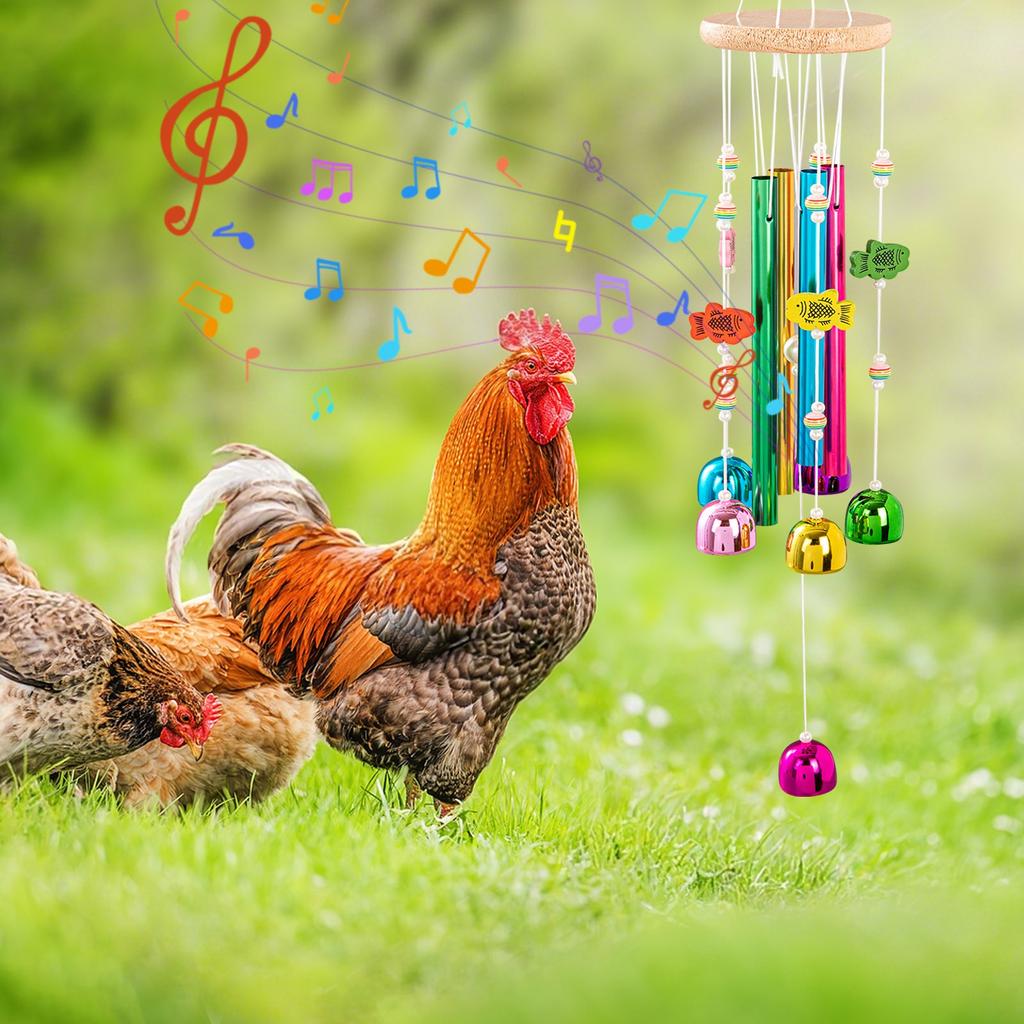 Hühner Kauspielzeug Für Stall Mehrfarbiges Hühner Windspiel Beschäftigungsspielzeug Kunst Hängende Dekoration Für Vogel Papagei Sittich Wellensittich Unzertrennlicher