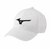 Golf Cap RB Logo Tour Cap E2MWCA07 White X Black [Mizuno] Men's