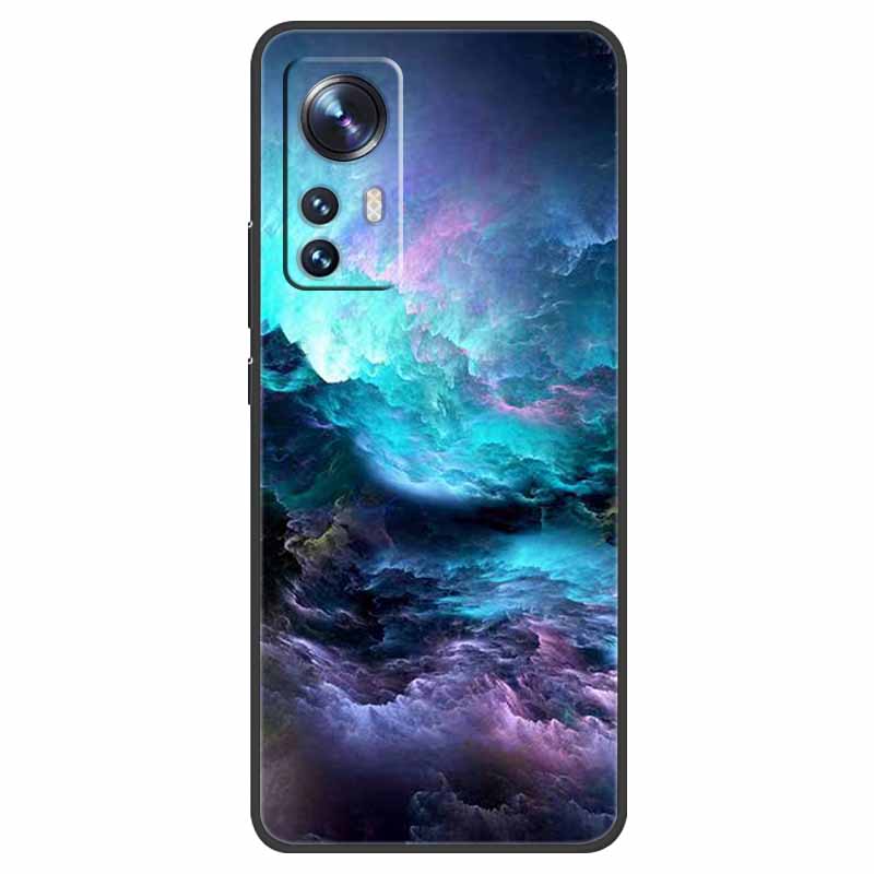 For Xiaomi 12 Lite 5G Case Shockproof Soft Silicone TPU Back Cover For Xiaomi Mi 12 Lite 5G Phone Case Mi12Lite 12Lite Cartoon