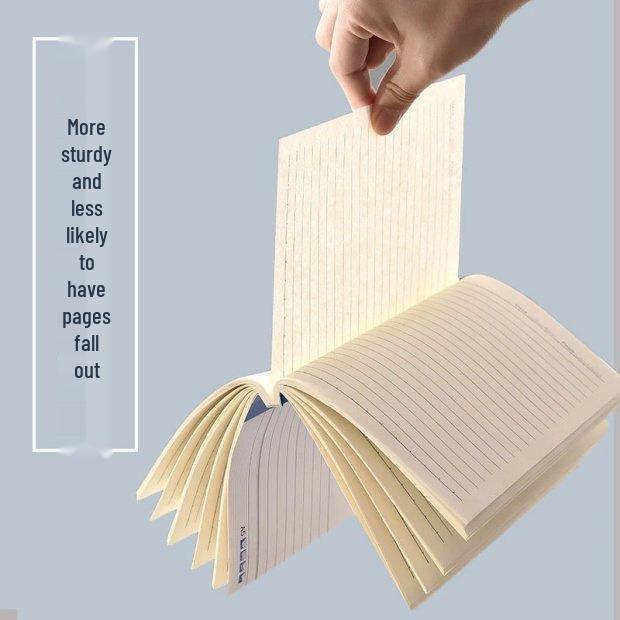 Softcover Office Diary: Fresh Style Thickened Notebook Stationery