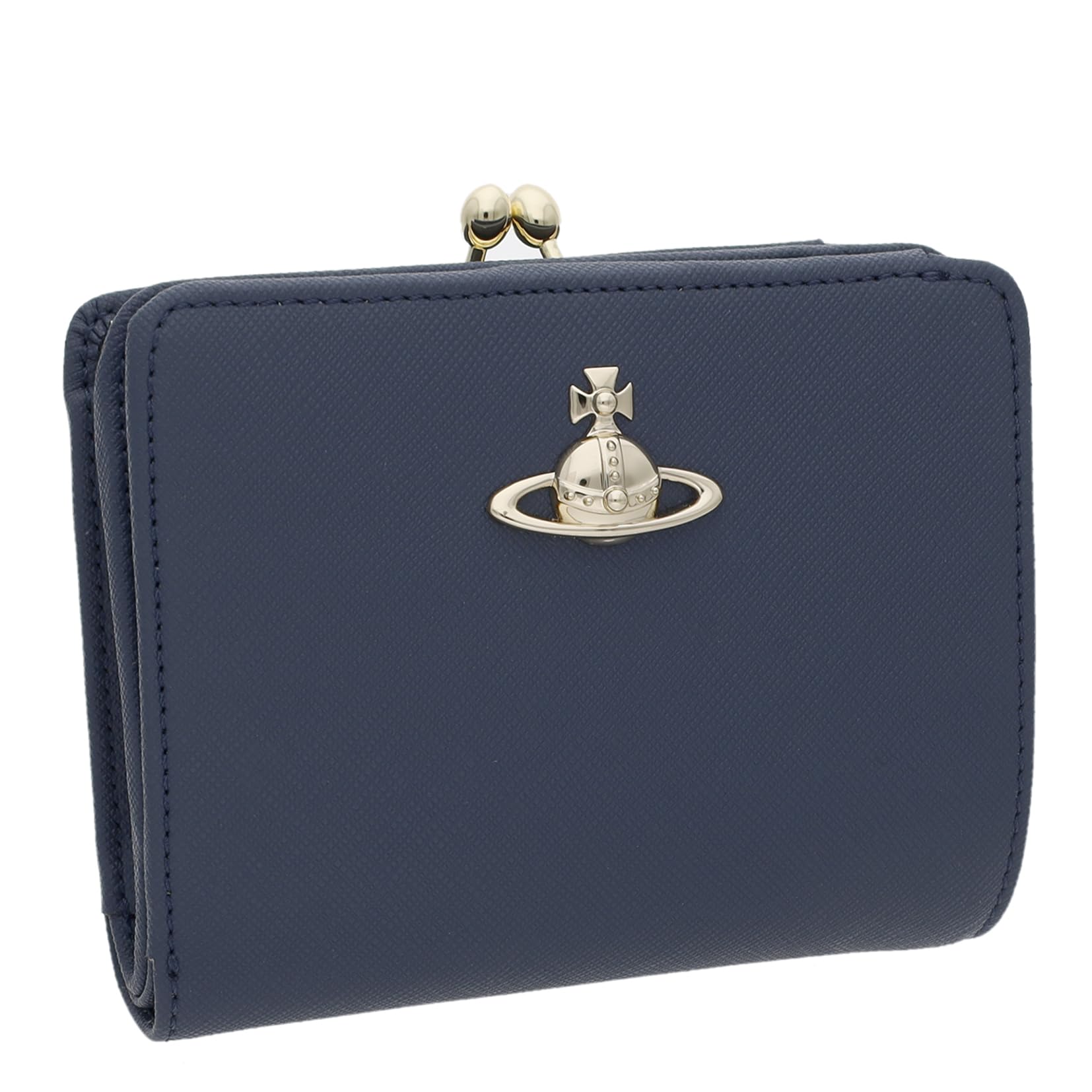 

Vivienne Westwood SAFFIANO PLAIN Bifold Denim Wallet, 5115002XW-S0021, Blue, Women s [Used]