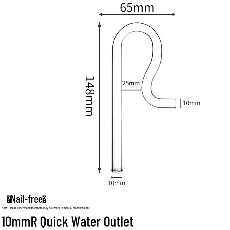 Aquarium Filter & Pipe Set: Fish Tank Outlet, Inlet, Trumpet Lily, Duckbill & Accessories.