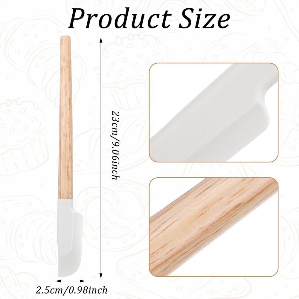 Spatulas silicone Cream Scraper Household all-in-one Long Cake Spatula Heat-resistant Kitchen Baking Tool Kitchen Utensils