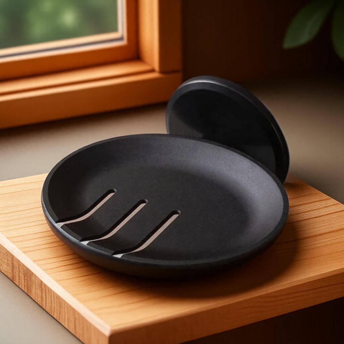 

Настенная мыльница с присоской для душа, держатель для мыла, поддон для слива без проколов, аксессуары для ванной комнаты, мыльница для домашнего использования