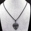A Stylish And Unique Necklace Suitable for Both Men And Women, Featuring a Guitar Note Pendant, Perfect As a Gift for Music Enthusiasts.