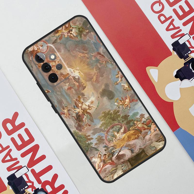Michelangelo Art Case For Samsung Galaxy A36 A35 A55 A06 A16 A26 A56 A53 A32 A52 A33 A13 A14 A34 A54 A17 A15
