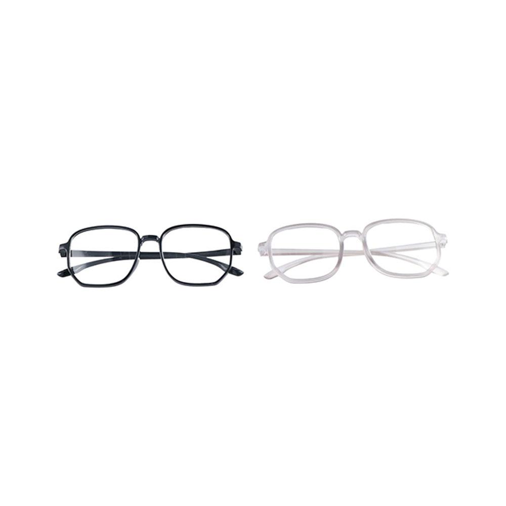 Glasses Female Male Resin Optical Spectacle Eyeglass Blocking Glasses Transparent Glasses Square