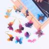 Personalized Butterfly Shaped Earrings Mold Epoxy Crystal Silicone Molds Customized Earwear Mould Jewelry Making Tool