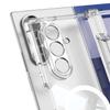 Samsung Z Fold7 Magnetic Phone Case Airbag Anti Fall Mobile Phone Transparent Protective Case Magsafe Wireless Charging