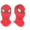 Mostrando capacete de personagem aranha macio, confortável, flexível, respirável, máscara facial para o Halloween