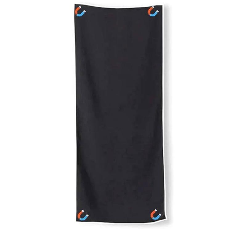 

Sand Resistant Magnetic Bath Towel Large Size Fast Absorbing Materials for Outdoor Adventures and Poolsides Relaxation чорний