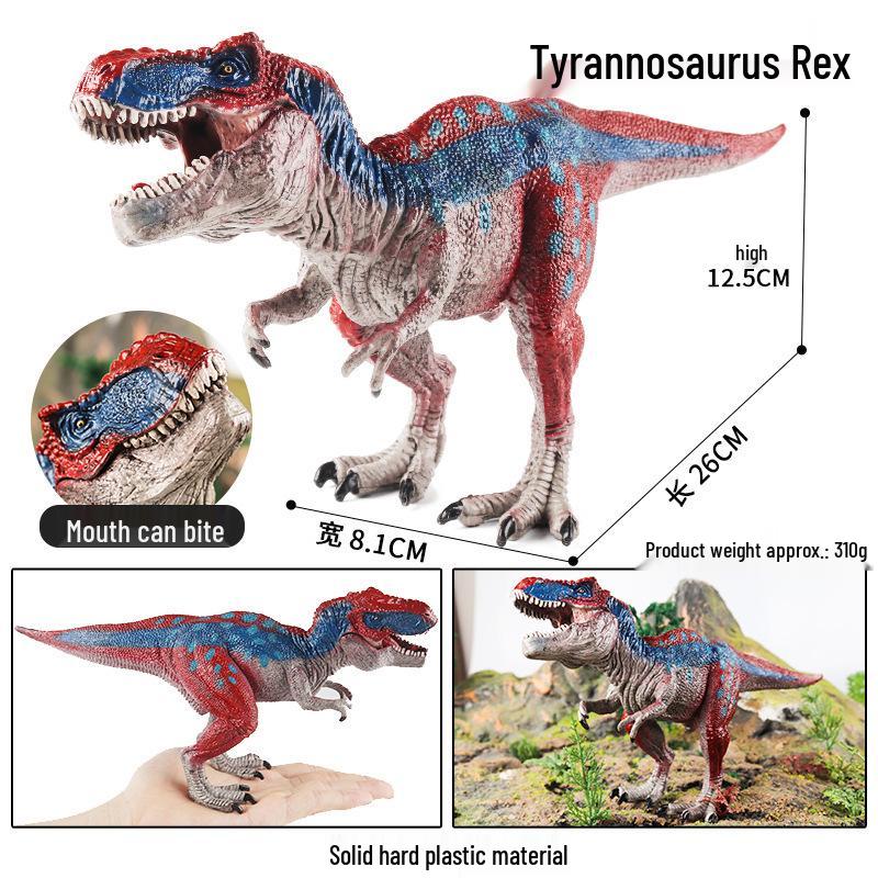 Large Realistic Dinosaur and Gorilla Toy Model Set