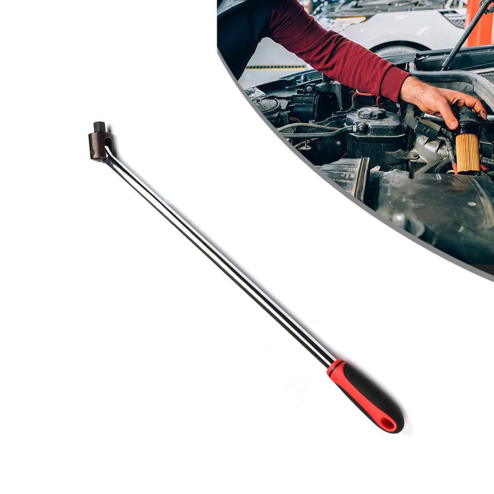Flexibler 24-Zoll-Ratsche-Steckschlüsselschlüssel mit 12-Zoll-Adapter Geeignet für den Heimgebrauch und professionelle Reparaturen