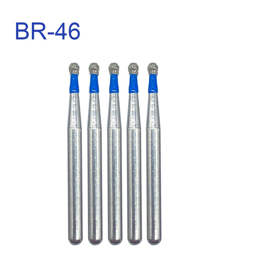 5Pcs/Pack, Jnsur Dental Diamond Burs Dental Drills For High Speed Handpiece Fg Dia 1.6Mm Dental Lab Technican Dentistry Material