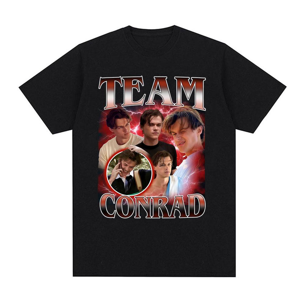 Team Conrad Cousins Beach Vintage Graphic T Shirt Women Clothing Fashion Gothic T-shirt Cotton Casual Short Sleeve T-shirts