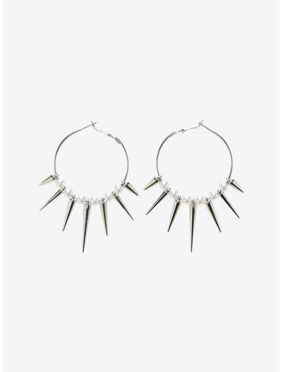 Punk Dark Thorn Ear Cuff: Trendy Unisex Geometric Spike Earring