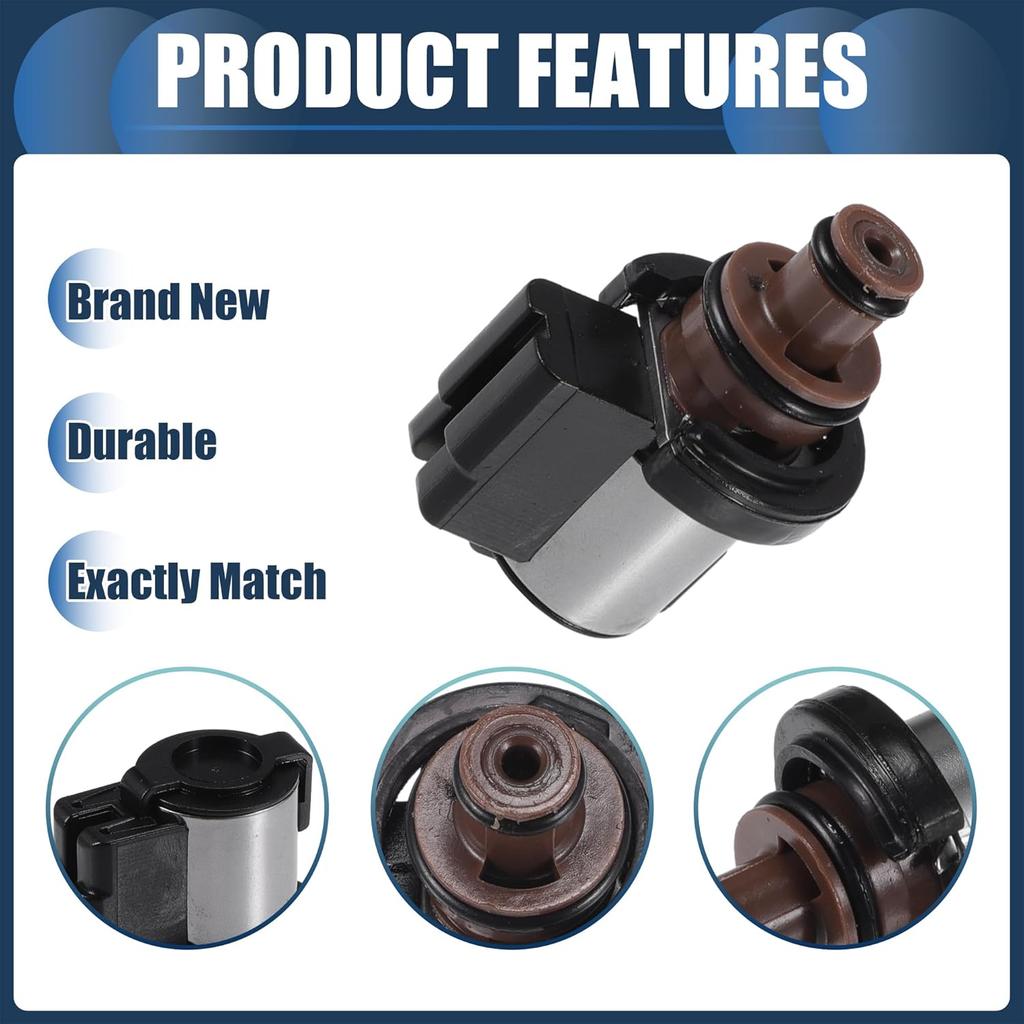 Transmission Shift Solenoid Torque Converter Lock-Up Solenoid, No.31706AA031 for Subaru Outback Impreza Legacy W/CVT TR580/690 2.0L 2.5L, 12.2-13.2