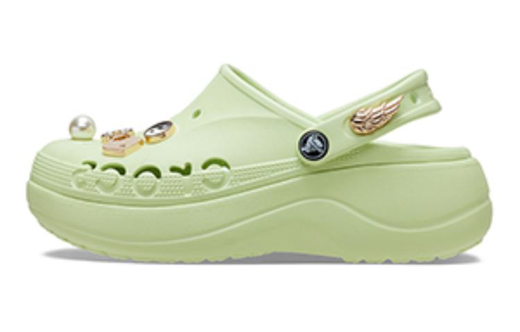 Crocs EVA Clogs Women s Gray Mist Green 208899-335 36-37