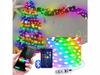 Guirlande Lumineuse Sapin Bande 150 LED Bluetooth Téléphone 15M Télécommande Application USB