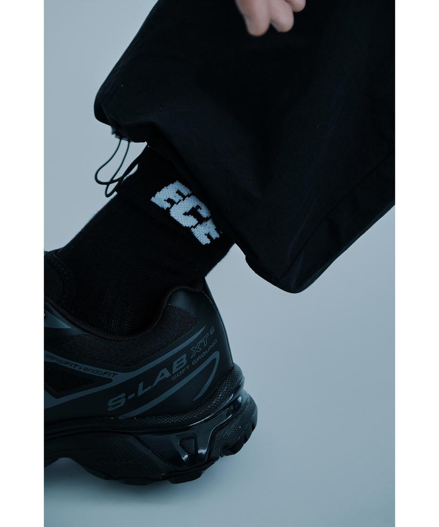 Eolseukamela [Reorder] Lightweight Parachute Pants_Black
