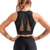Yaz Hollow Out Dikişsiz Spor Sütyeni Yoga Üstü Kadın Giyim Düz Rahat Yoga Atlet Üstleri Kadın Koşu Fitness İç Çamaşırı Yoga Yeleği Bayan 24413