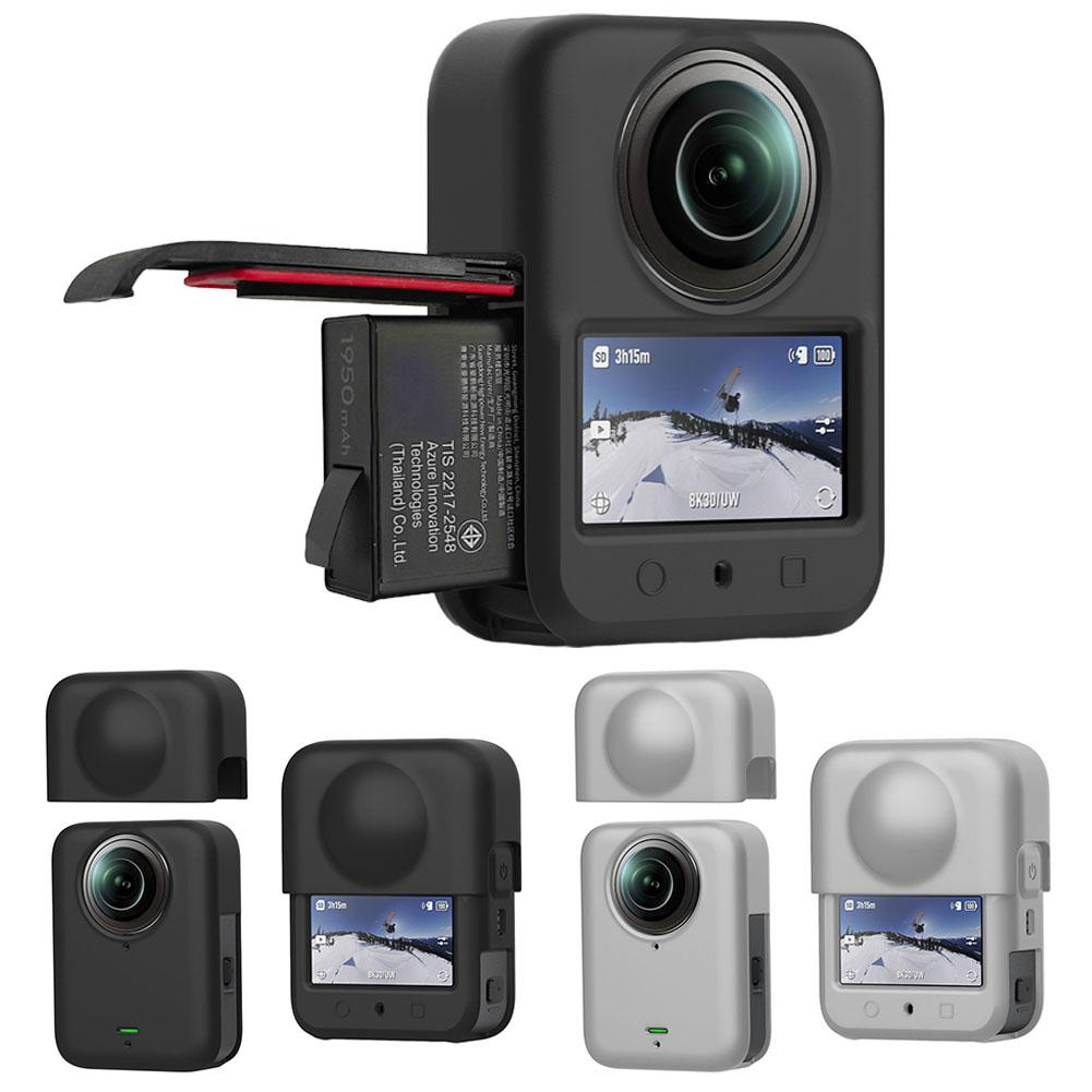 For DJI OSMO 360 Silicone Case Body Protector Cover Anti-scratch All-Round Screen Protector Sleeve for DJI Camera Accessories