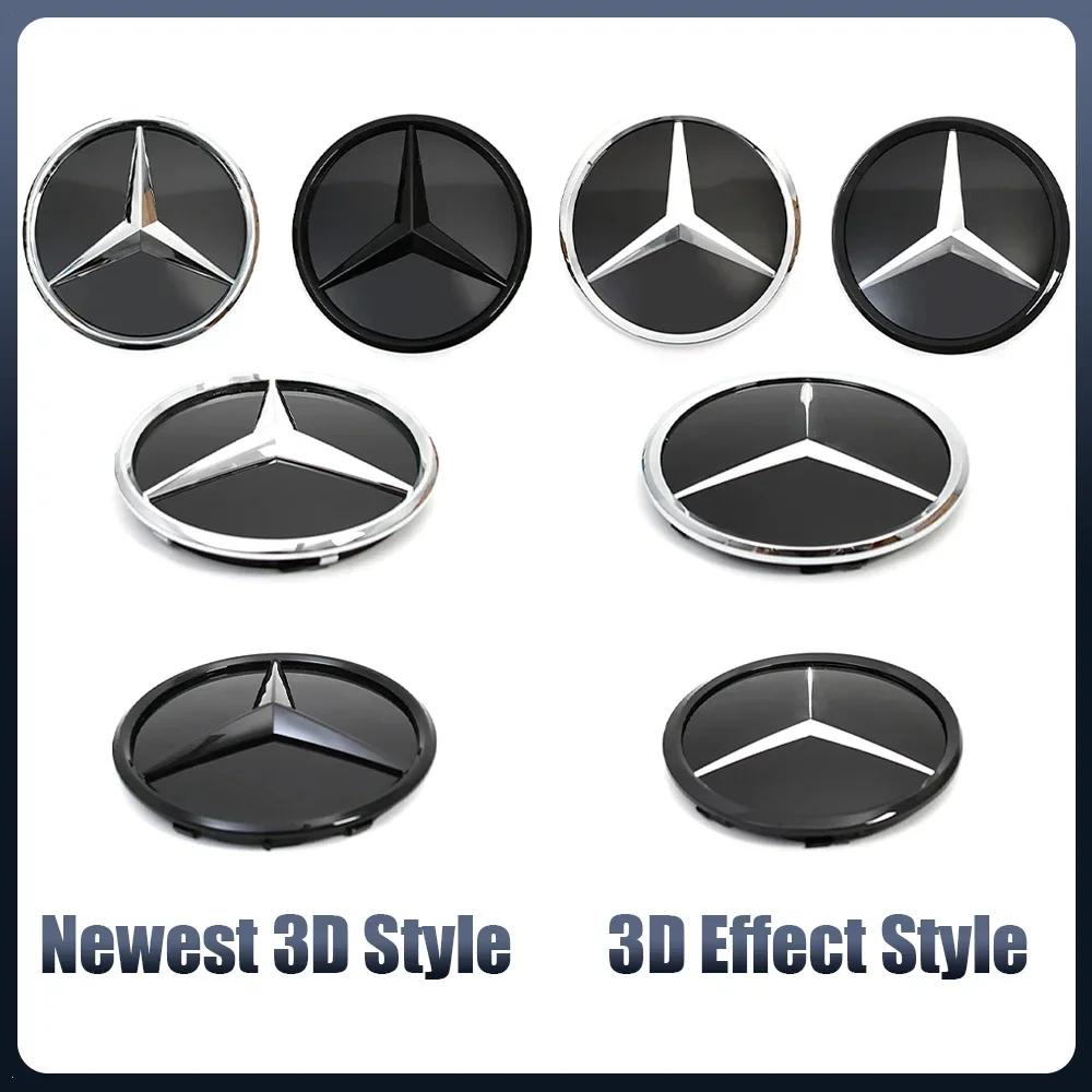 Autosticker Benz Hot 2026 Voor Benz Voor Mercedes Benz W176 W246 W205 W212 W207 W217 W251 R231 W166 X166 X156 Zilver En Zwart Fr