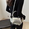 Stylish Korean Inspired Pu Small Shoulder Bag Trendy Fall Fashionable Crossbody Purse