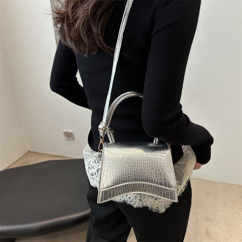 Stylish Korean Inspired Pu Small Shoulder Bag Trendy Fall Fashionable Crossbody Purse