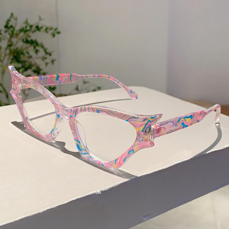 

Необычные очки «кошачий глаз» женские новые винтажные очки для защиты от синего света модный брендовый дизайнерский аксессуар очки без диоптрий