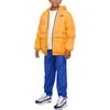 Nike Down Jacket Fleece Lined Fashion Versatile Thermal Ochre Yellow Teenagers DZ9965-752