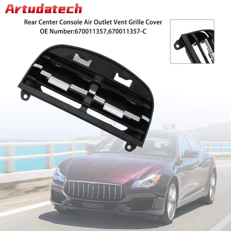 Artudatech Rear Center Console Air Outlet Vent Cover For Maserati Quattroporte 2013-