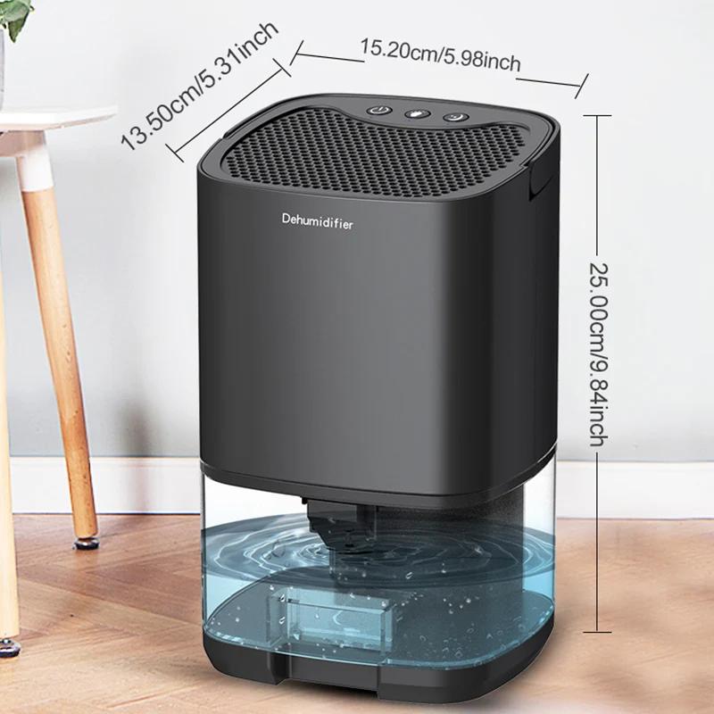 Dehumidifier Air Purifier Portable EU/US Plug Mute Moisture Absorbers Air Dryer for Home Room Office Kitchen Deodorizer Dryer