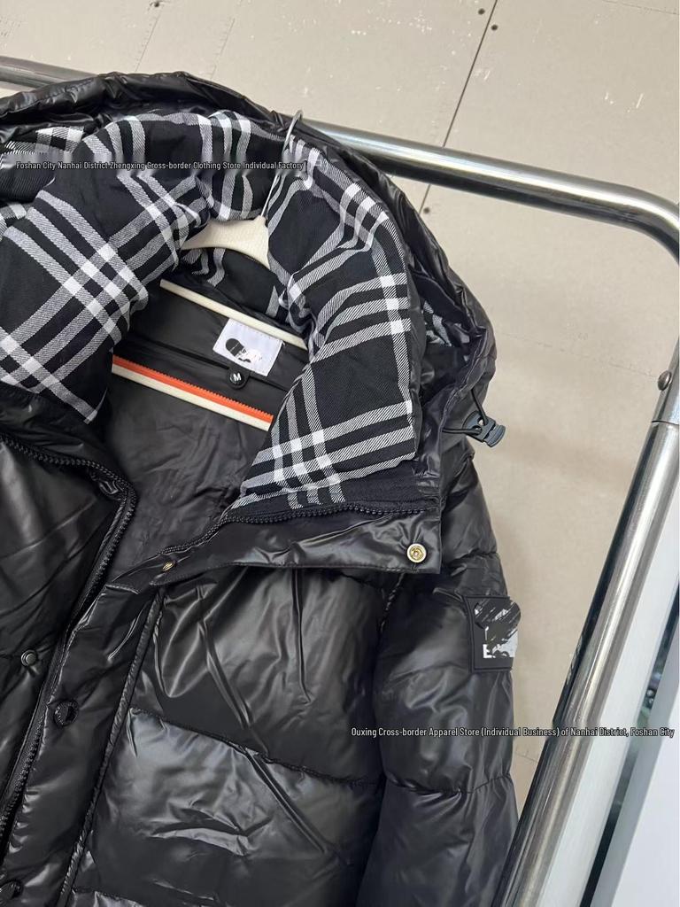 Ba Snygg 3-i-1 Dunjacka med Bomull och Avtagbar Väst för Herr och Dam