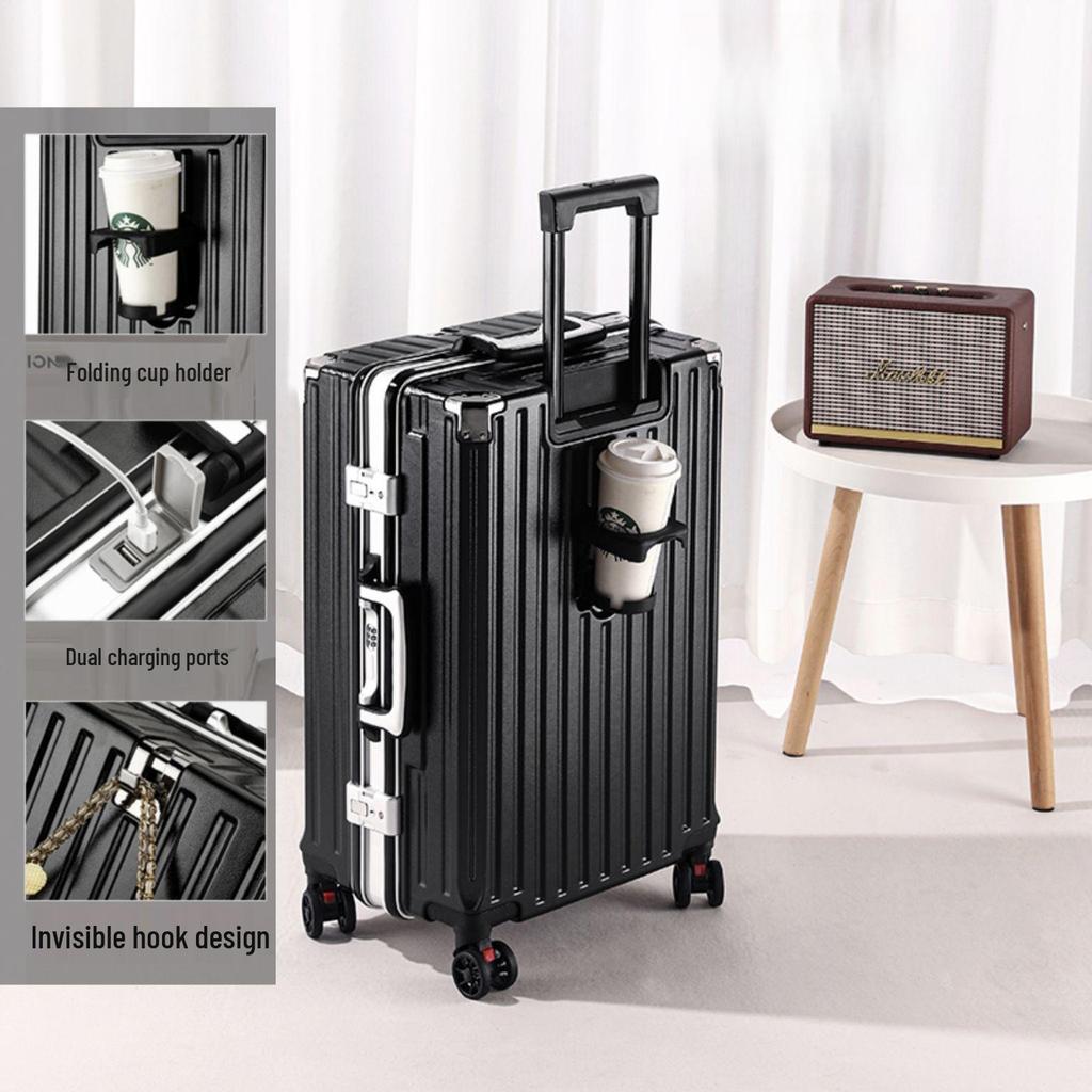 Stevige 20-inch Hardshell Spinner Koffer met Cijferslot – Grote Capaciteit voor Mannen, Vrouwen & Studenten