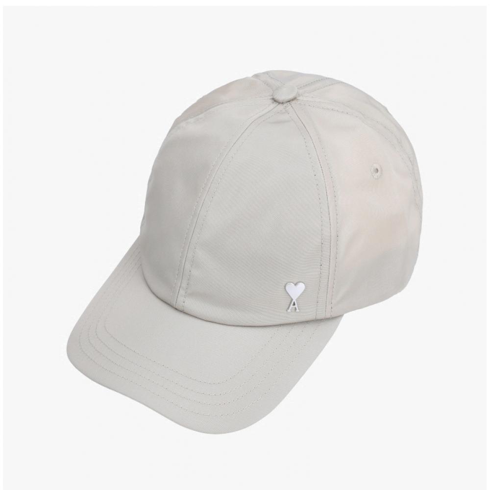 Ami Ucp268 Heart Logo Stud Cap Pa0037 A036