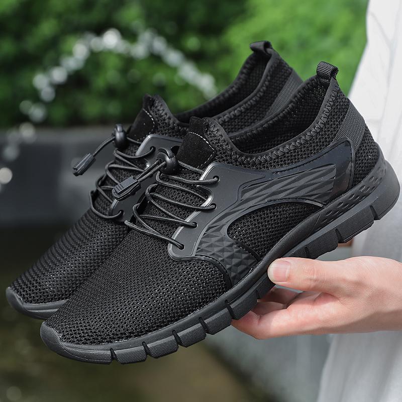 

Горячая Распродажа Мужская Повседневная Обувь Ручной Работы Мужские Кроссовки с Перфорацией Высокого Качества Мужские Слипоны Универсальные Мужские Удобные Балетки 44 чёрный