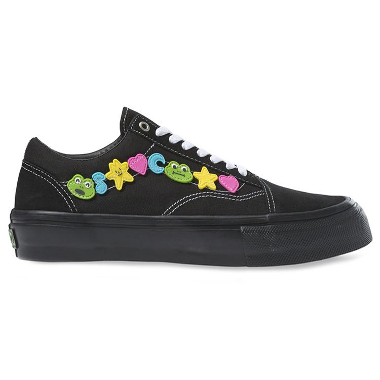 Old Skool Frog Skateboards X Skate Vans 'Black' VN0A5HF33LT