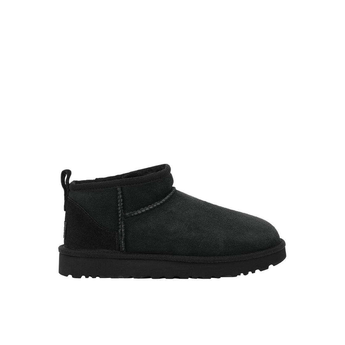 UGG  Classic Ultra Mini Boot Черные Женские Кроссовки 1116109-BLK 36