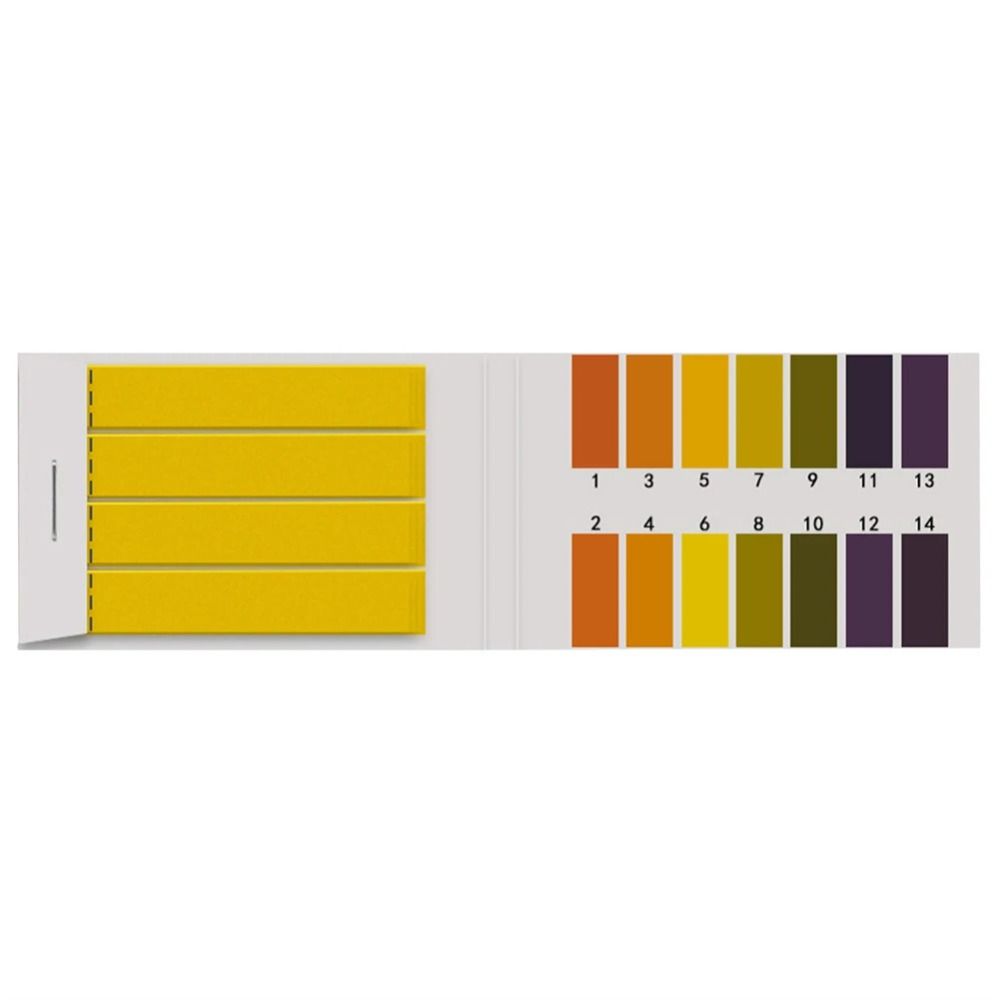 80 Strips/pcs Residual Chlorine Value PH1-14 Litmus Paper  Aquarium Measuring Instruments