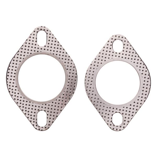 1Pcs 2-Bolt Hole 2.0'' Inch High Temperature Exhaust Gasket Turbo Flange 53mm Reinforced Car Accessories Engine Gaskets 6