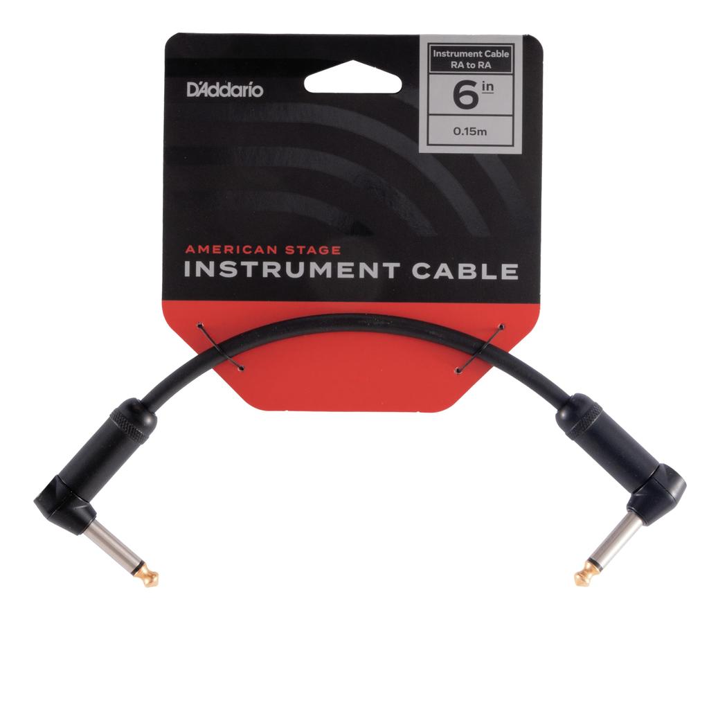 Patch Cable American Stage Patch Cable D'Addario (Shielded Cable) PW-AMSPRR-105 (15cm L-L) []